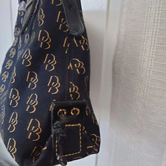 Dooney & Bourke Signature Small East West Slouch - Picture 4 of 13